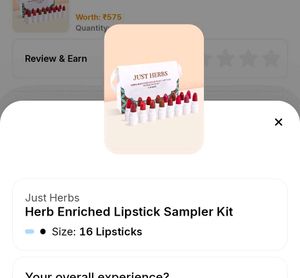 Just Hurbs Lipstick Kit