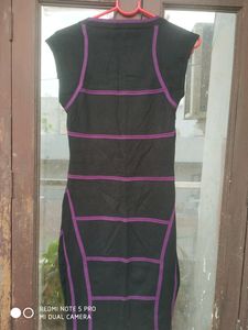 Black &amp; Purple Color Dress