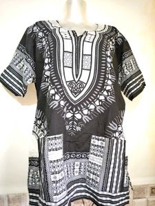🆕Ethnic Print Kurta Chest 46-48 inches/ L Size