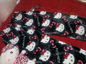 Hello Kitty Fuzzy Pajama Pants