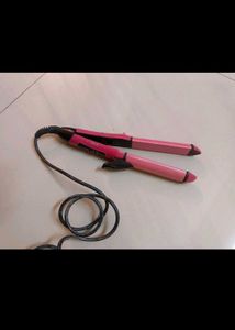 2 In One Hair Straightener And Curls