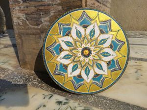 dotting mandala wall decor 😍✨️