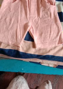 Toddler Peach Shorts