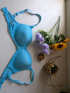 Zivame Blue Lace Bra