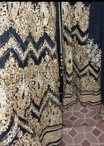 Beautiful Black Heavy Lehanga