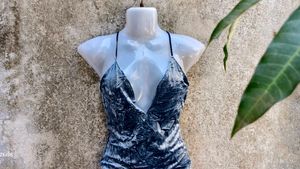 SEXIEST YALE BLUE BODYSUIT