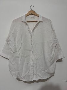 White Button-Down Shirt