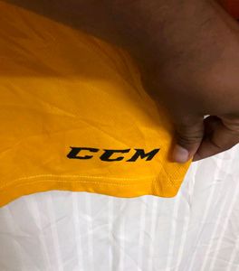 CCM Yellow Long Sleeve Jersey