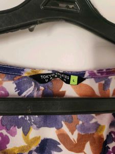 Floral Peplum Blouse