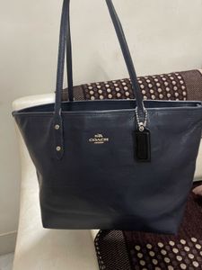 Coach Leather Tote Bag