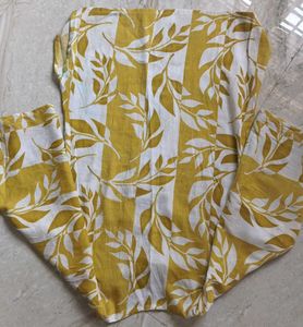 Yellow Cotton Kurti