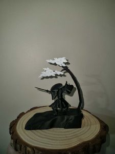 3D printed Samurai Warrior Statue