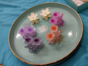 Flower Hair Clips