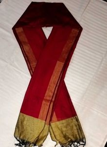 BANARASI BORDER DUPATTA (Maroon)