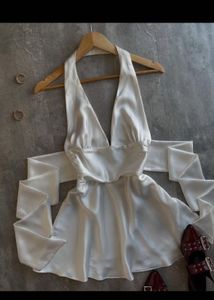 ZARA WHITE VIRAL DRESS