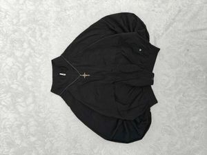 Y2K Cropped Stylish Black Jacket