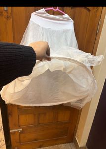 White  Underskirt cancan