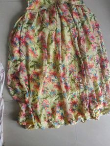 Floral Chiffon Mini Dress