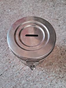 Vintage Midas Steel Container
