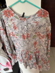 Floral Print Top
