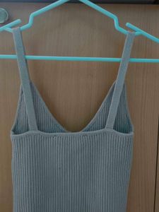 Tank Top In Grey Colour Zara.