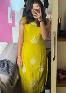 Cord Set In Yellow Colour