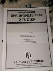 Environmental Studies Book