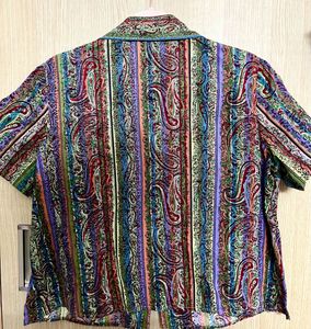 Boho Paisley Statement Shirt