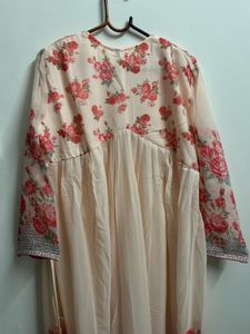 New Floral Print Kurta