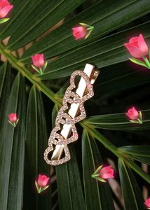 Heart Rhinestone Hair Clip