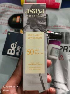 closet sale 🔥Asaya Spotlight Sunscreen SPF 50