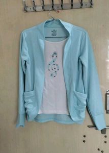 Attached Inside Tshirt And coat