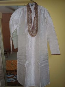 Elegant Embroidered Kurta