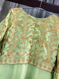 Embroidered Anarkali Dress