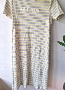 Stripped Bodycon Dress