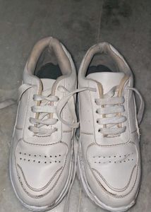 White Platform Sneakers 👟