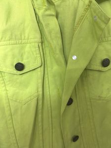Neon Denim Jacket
