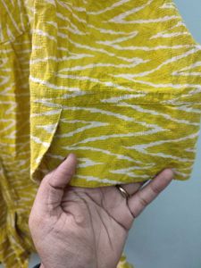 Stylish Yellow Printed Tunic