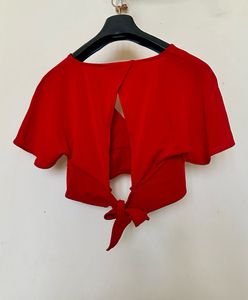 Cutout Crop Top