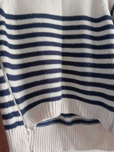 Striped Pullover Sweater