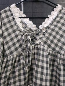 V-neck A-Line Top