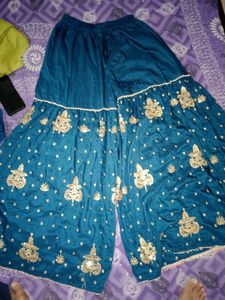 Peacock Blue Sahara Dress