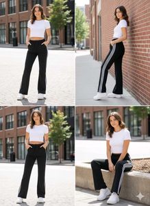 Black Flare Pants