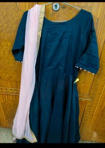 Embroidered Kurta with Dupatta Set