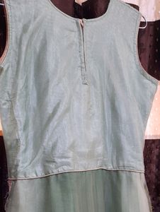 Elegant Mint Green Anarkali