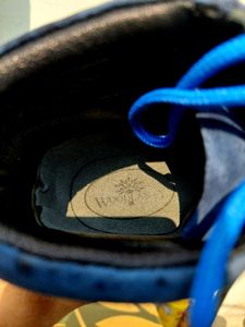 ✨️ Original Woodland Navy Blue High Ankle Shoes