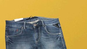 LM-08 Size-34 Blue Denim Jeans