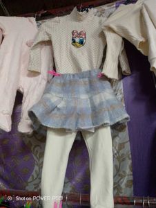 Skirt With Top For Winters