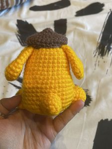 Pompompurin Crochet Plush