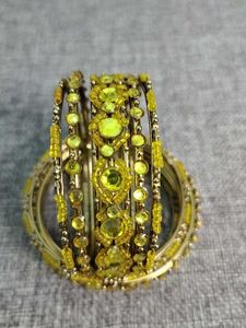 Yellow Stone Bangle